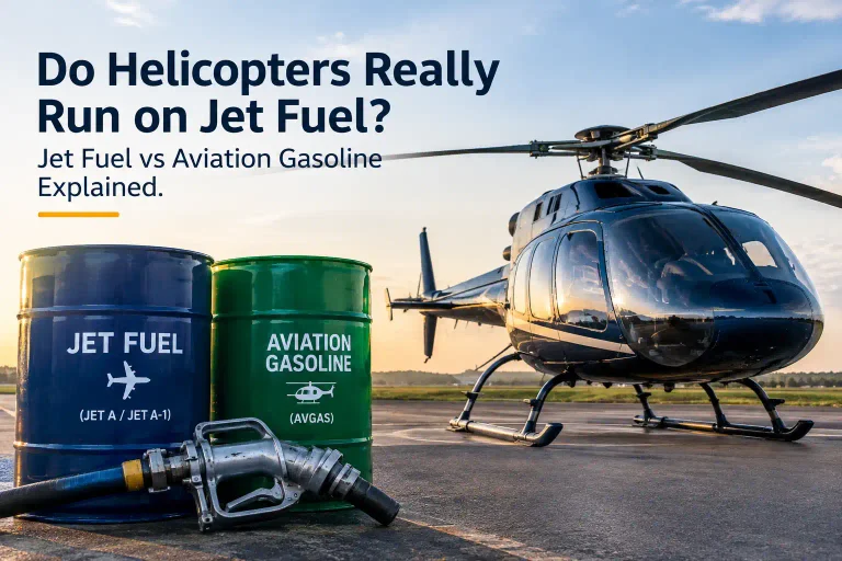 do helicopters use jet fuel